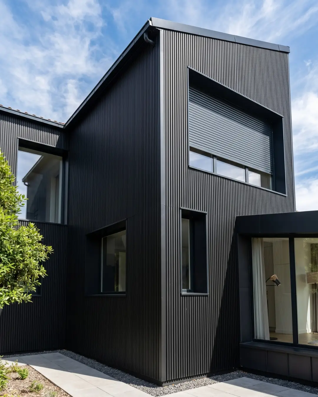 Outdoor WPC Wall Cladding project 3