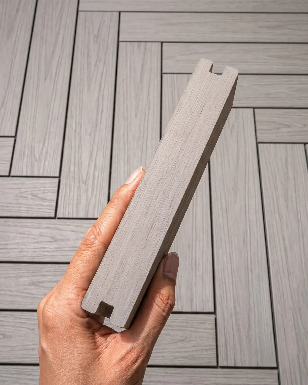 Solid PVC Decking
